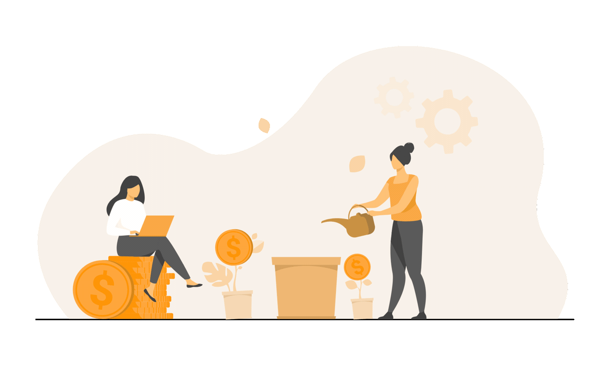 Investment Growth Animation